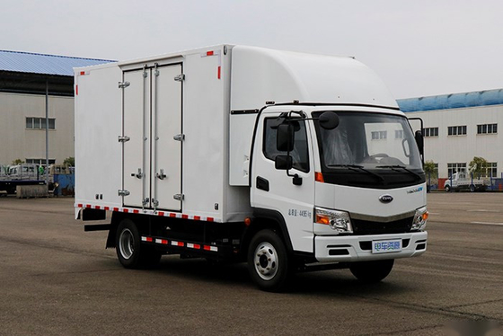 90 کیلومتر در ساعت EV Electric Truck 85kw 230KM Pure Electric Cargo Truck