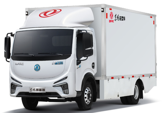 کامیون وانت برقی DONGFENG 6000 کیلوگرمی GVW با کارکرد طولانی مدت 350 کیلومتر