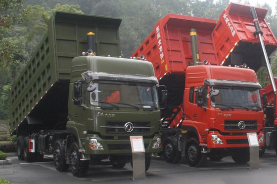 کامیون کمپرسی سنگین 75T 8x4 276 کیلووات کامیون کمپرسی سنگین