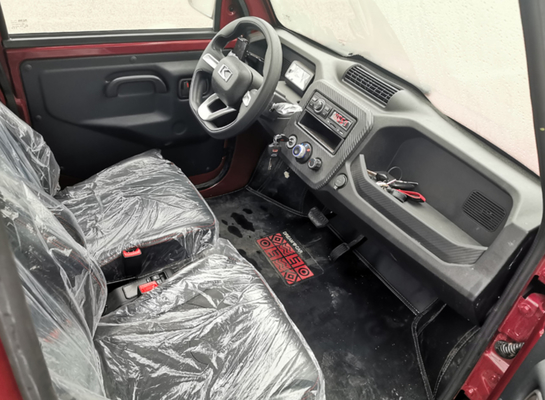 Kaiyun کم سرعت Ev Pickup Truck 4KW با کابین دو ردیفه 4 صندلی