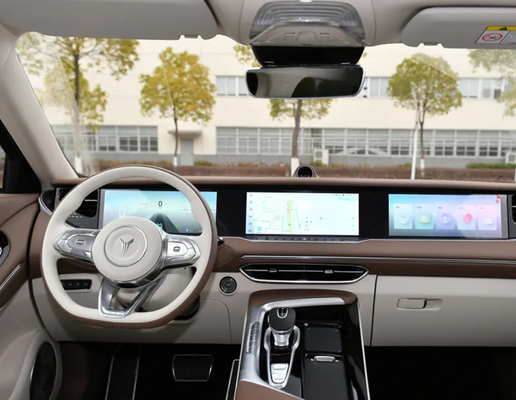 CE گواهینامه CE EV SUV VOYAH 4D Driving Free Vehicles Luxury Pure Electric Vehicles 475km