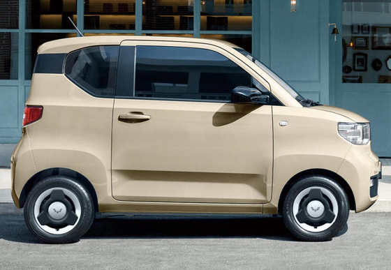 ماشین های الکتریکی HONGGUANG Mini SUV 120 ~ 170 کیلومتر برد رانندگی Wuling mini ev cars
