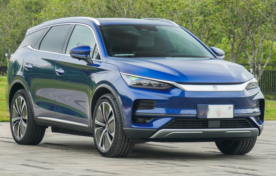 BYD TANG Automotive 4wheel Driving Form 635KM مسافت پیموده شده استقامت 7 صندلی خودروهای SUV EV
