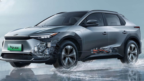 Toyota Bz4x Electric Cars Suv EV 2023 China Toyota BZ4X 400KM Driving Range Model